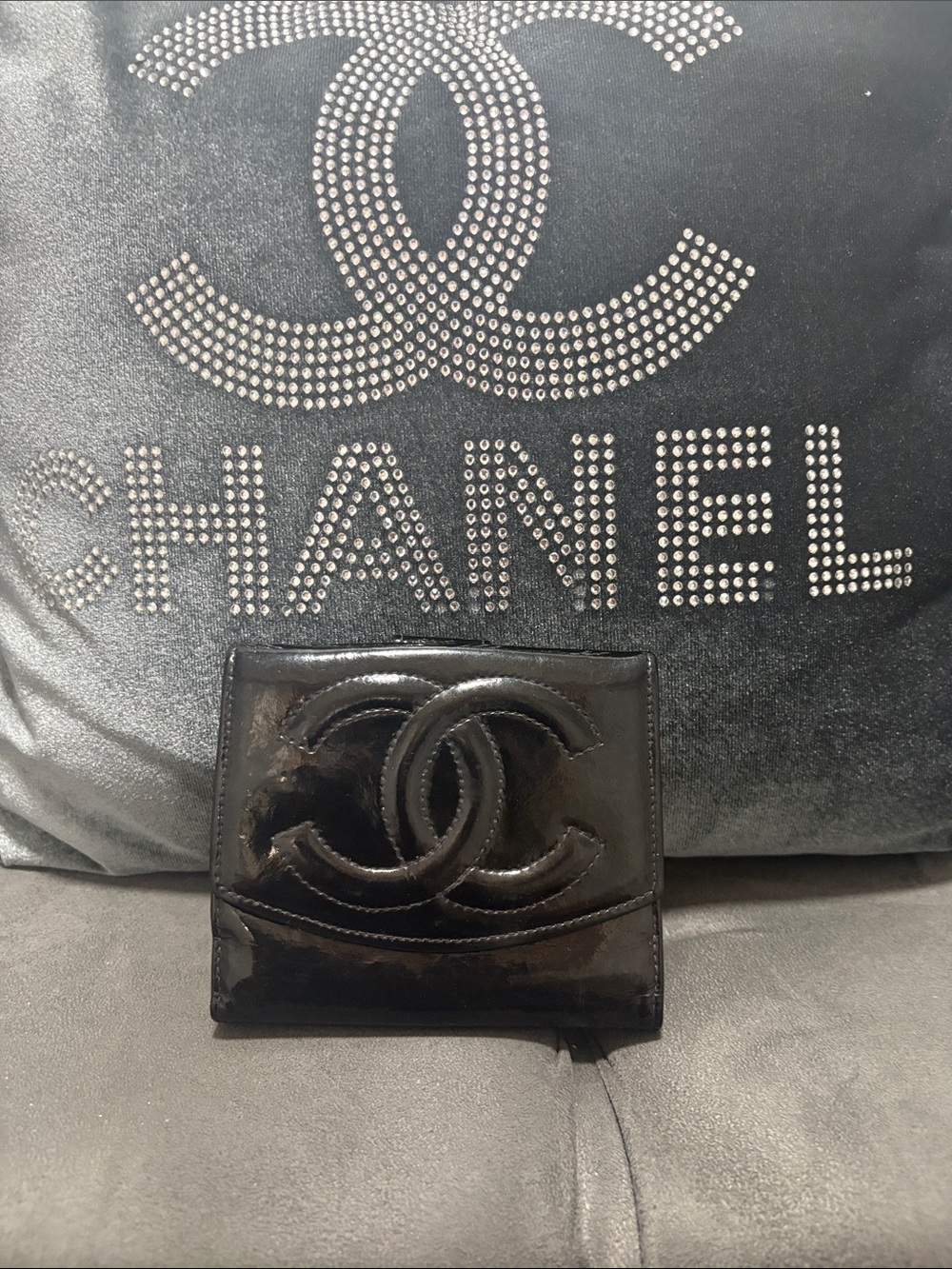 Black Caviar Chanel wallet